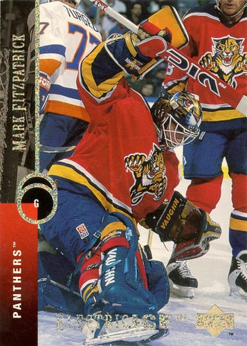 #457 Mark Fitzpatrick - Florida Panthers - 1994-95 Upper Deck Hockey - Electric Ice