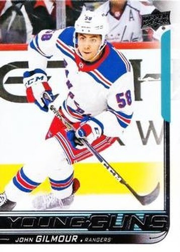 #457 John Gilmour - New York Rangers - 2018-19 Upper Deck Hockey