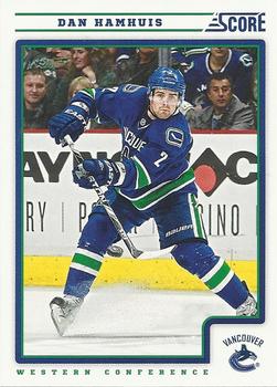 #457 Dan Hamhuis - Vancouver Canucks - 2012-13 Score Hockey