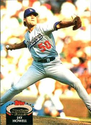 #457 Jay Howell - Los Angeles Dodgers - 1992 Stadium Club Baseball