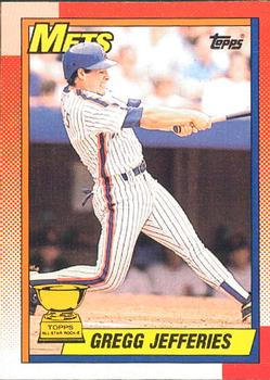 #457 Gregg Jefferies - New York Mets - 1990 O-Pee-Chee Baseball