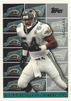 #457 Keith Goganious - Jacksonville Jaguars - 1995 Topps Football