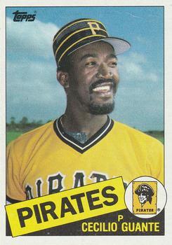#457 Cecilio Guante - Pittsburgh Pirates - 1985 Topps Baseball