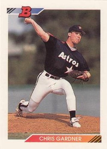#457 Chris Gardner - Houston Astros - 1992 Bowman Baseball