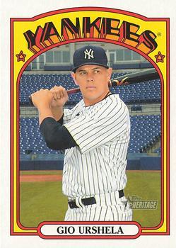 #457 Gio Urshela - New York Yankees - 2021 Topps Heritage Baseball