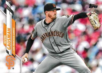 #457 Kevin Gausman - San Francisco Giants - 2020 Topps Baseball