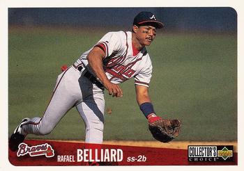 #457 Rafael Belliard - Atlanta Braves - 1996 Collector's Choice Baseball