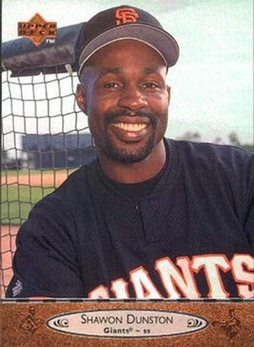 #457 Shawon Dunston - San Francisco Giants - 1996 Upper Deck Baseball