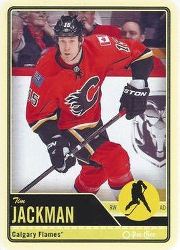 #457 Tim Jackman - Calgary Flames - 2012-13 O-Pee-Chee Hockey