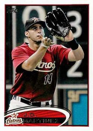 #457 J.D. Martinez - Houston Astros - 2012 Topps Baseball