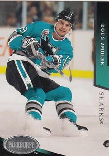 #457 Doug Zmolek - San Jose Sharks - 1993-94 Parkhurst Hockey