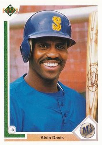 #457 Alvin Davis - Seattle Mariners - 1991 Upper Deck Baseball