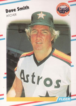 #457 Dave Smith - Houston Astros - 1988 Fleer Baseball