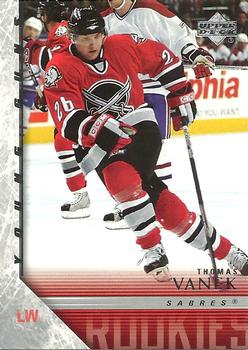 #457 Thomas Vanek - Buffalo Sabres - 2005-06 Upper Deck Hockey