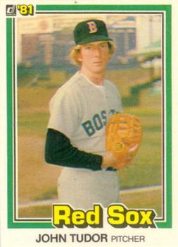 #457b John Tudor - Boston Red Sox - 1981 Donruss Baseball