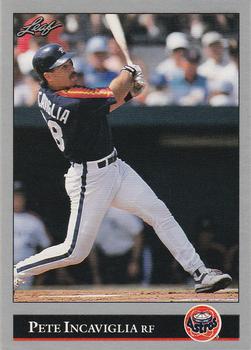 #458 Pete Incaviglia - Houston Astros - 1992 Leaf Baseball