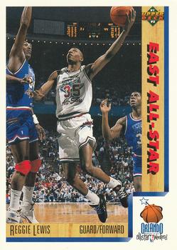 #458 Reggie Lewis - Boston Celtics - 1991-92 Upper Deck Basketball