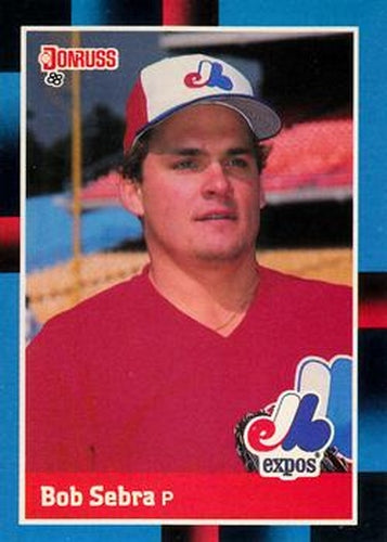 #458 Bob Sebra - Montreal Expos - 1988 Donruss Baseball