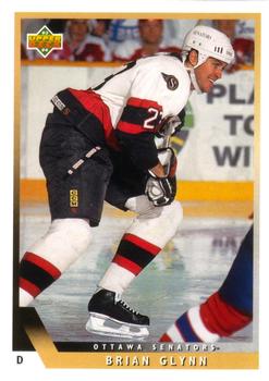 #458 Brian Glynn - Ottawa Senators - 1993-94 Upper Deck Hockey