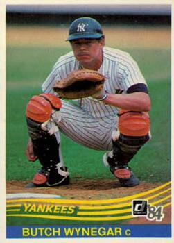 #458 Butch Wynegar - New York Yankees - 1984 Donruss Baseball