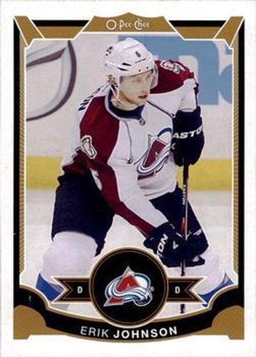 #458 Erik Johnson - Colorado Avalanche - 2015-16 O-Pee-Chee Hockey
