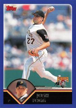 #458 Josh Fogg - Pittsburgh Pirates - 2003 Topps Baseball