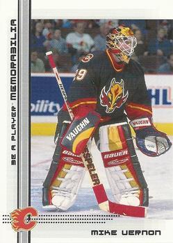 #458 Mike Vernon - Calgary Flames - 2000-01 Be a Player Memorabilia Hockey