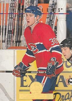 #458 David Wilkie - Montreal Canadiens - 1994-95 Leaf Hockey