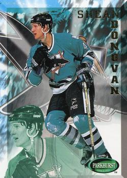 #458 Shean Donovan - San Jose Sharks - 1995-96 Parkhurst International Hockey