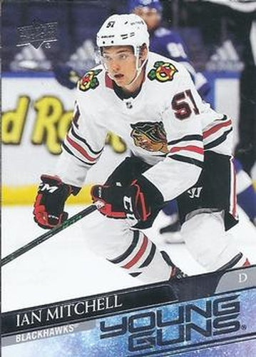 #458 Ian Mitchell - Chicago Blackhawks - 2020-21 Upper Deck Hockey