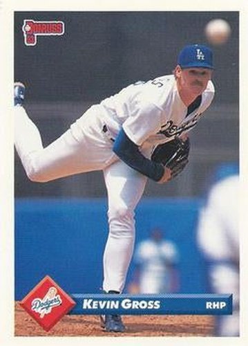 #458 Kevin Gross - Los Angeles Dodgers - 1993 Donruss Baseball