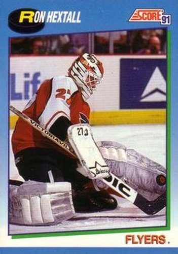 #459 Ron Hextall - Philadelphia Flyers - 1991-92 Score Canadian Hockey