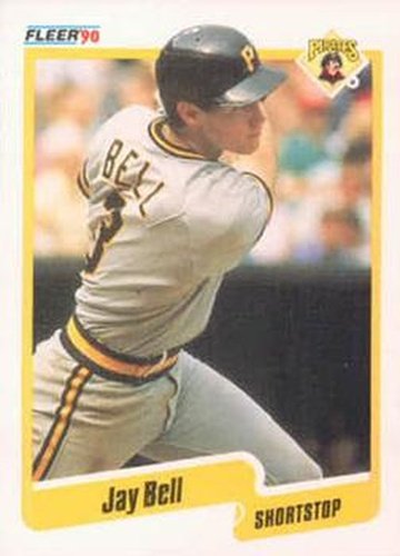 #459 Jay Bell - Pittsburgh Pirates - 1990 Fleer USA Baseball