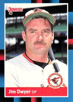 #459 Jim Dwyer - Baltimore Orioles - 1988 Donruss Baseball