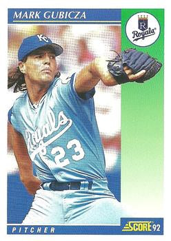 #459 Mark Gubicza - Kansas City Royals - 1992 Score Baseball