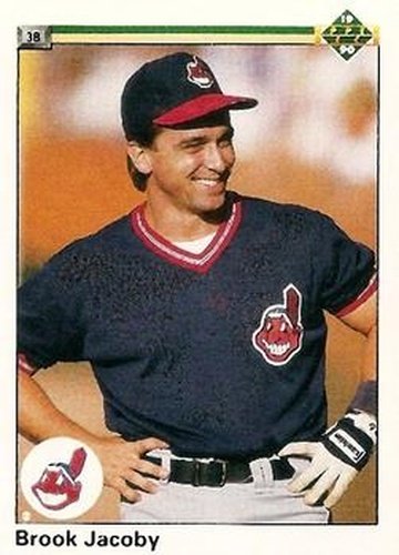 #459 Brook Jacoby - Cleveland Indians - 1990 Upper Deck Baseball