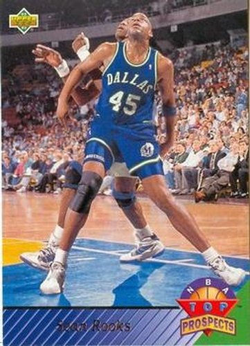 #459 Sean Rooks - Dallas Mavericks - 1992-93 Upper Deck Basketball