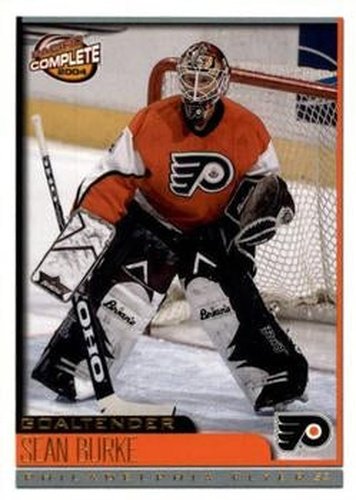 #459 Sean Burke - Philadelphia Flyers - 2003-04 Pacific Complete Hockey