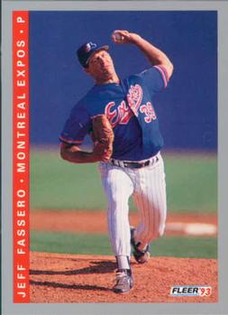 #459 Jeff Fassero - Montreal Expos - 1993 Fleer Baseball
