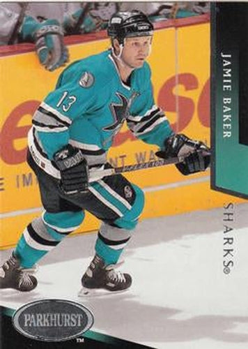 #459 Jamie Baker - San Jose Sharks - 1993-94 Parkhurst Hockey