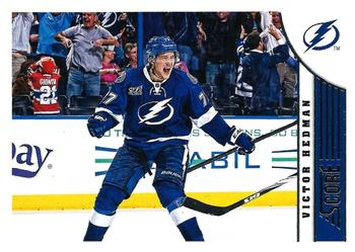 #459 Victor Hedman - Tampa Bay Lightning - 2013-14 Score Hockey