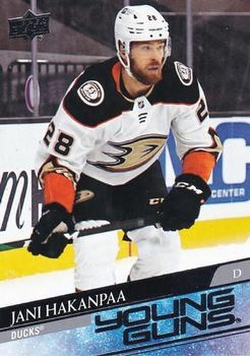 #459 Jani Hakanpaa - Anaheim Ducks - 2020-21 Upper Deck Hockey