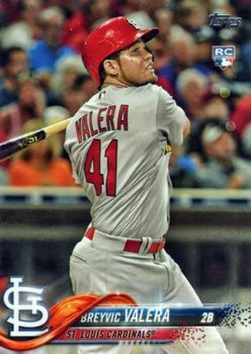 #459 Breyvic Valera - St. Louis Cardinals - 2018 Topps Baseball
