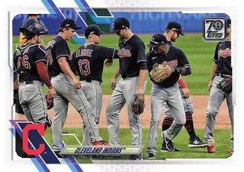 #459 Cleveland Indians - Cleveland Indians - 2021 Topps Baseball