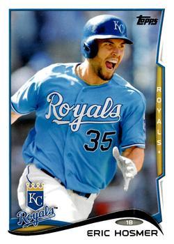 #459 Eric Hosmer - Kansas City Royals - 2014 Topps Baseball