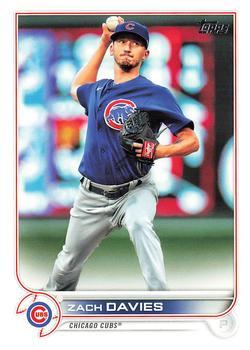 #459 Zach Davies - Chicago Cubs - 2022 Topps Baseball