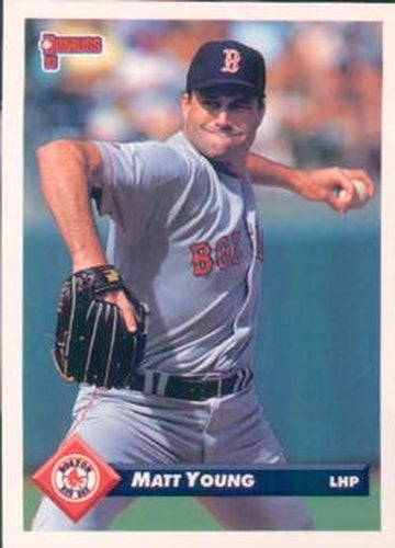 #459 Matt Young - Boston Red Sox - 1993 Donruss Baseball