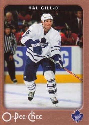 #459 Hal Gill - Toronto Maple Leafs - 2006-07 O-Pee-Chee Hockey