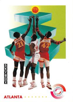 #459 Dominique Wilkins / Kevin Willis - Atlanta Hawks - 1991-92 SkyBox Basketball