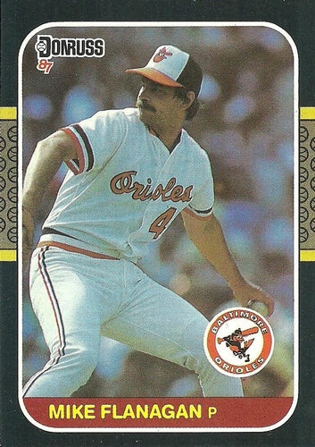 #459 Mike Flanagan - Baltimore Orioles - 1987 Donruss Baseball